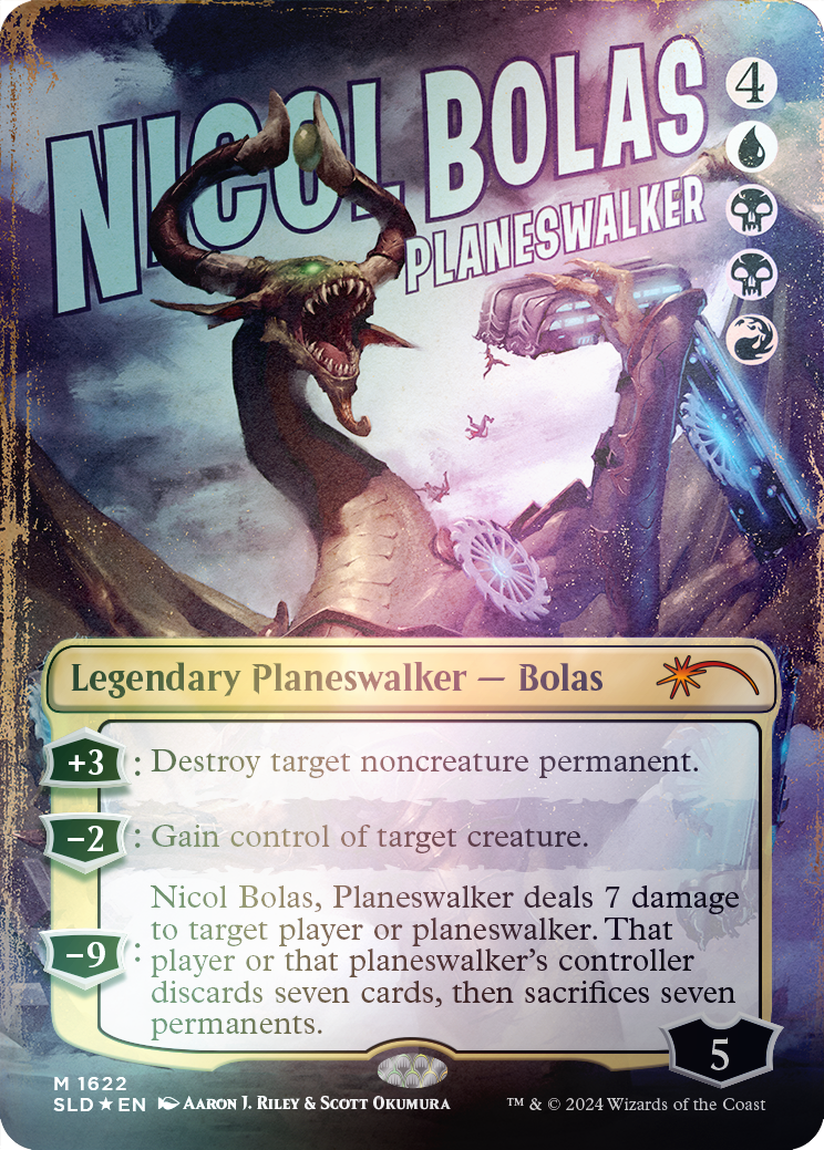 Nicol Bolas, Planeswalker (Rainbow Foil) [Secret Lair Drop Series] - Magic: The Gathering - Card Brawlers | Quebec | Canada |