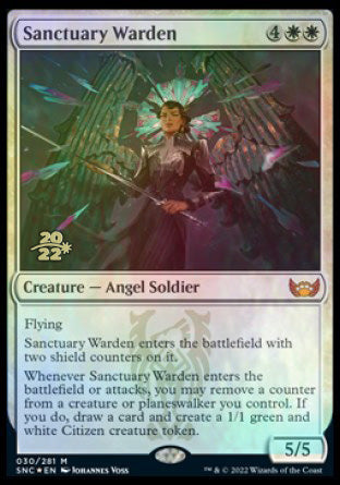 Sanctuary Warden [Streets of New Capenna Prerelease Promos] - Magic: The Gathering - Card Brawlers | Quebec | Canada |