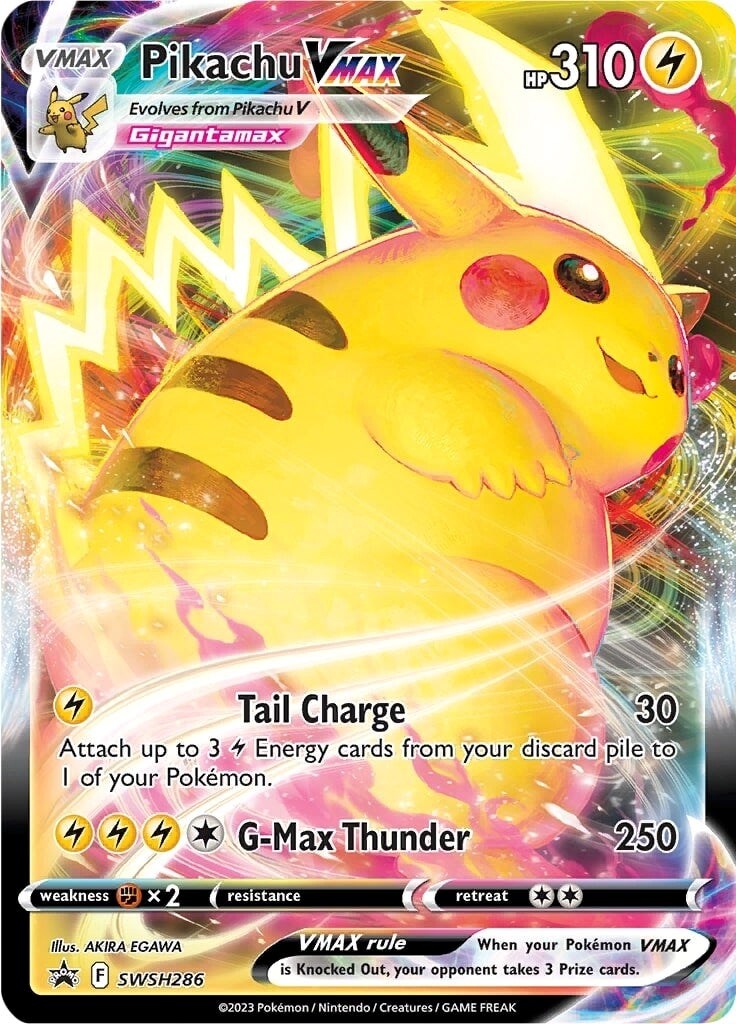 Pikachu VMAX (SWSH286) (Jumbo Card) [Sword & Shield: Black Star Promos] - Pokémon - Card Brawlers | Quebec | Canada |