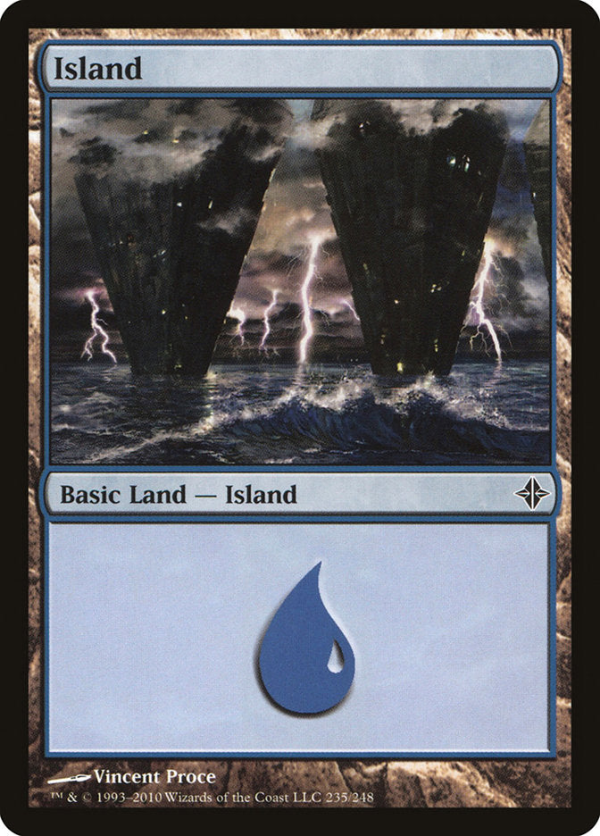 Island (235) [Rise of the Eldrazi] - Magic: The Gathering - Card Brawlers | Quebec | Canada |