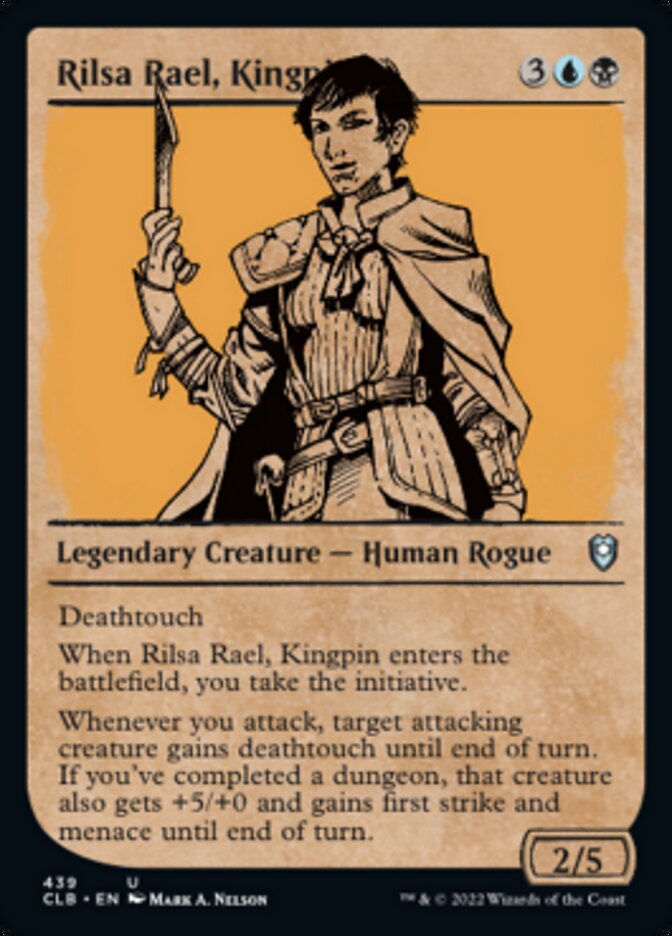 Rilsa Rael, Kingpin (Showcase) [Commander Legends: Battle for Baldur's Gate] - Magic: The Gathering - Card Brawlers | Quebec | Canada |