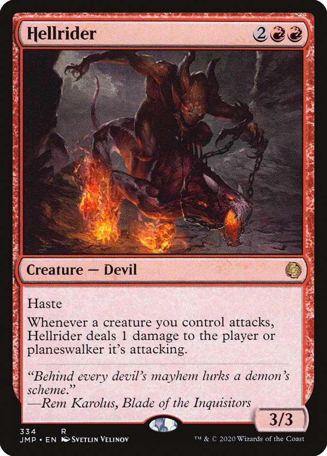 Hellrider [Jumpstart] - Magic: The Gathering - Card Brawlers | Quebec | Canada |