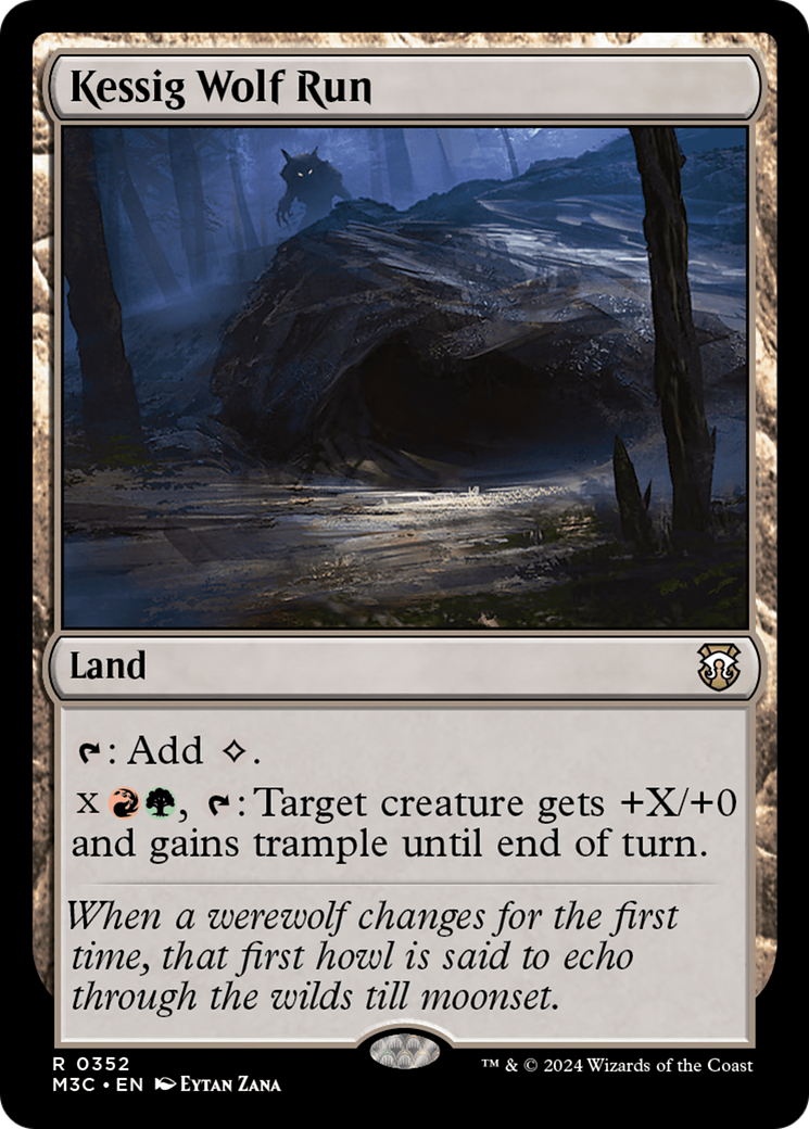Kessig Wolf Run (Ripple Foil) [Modern Horizons 3 Commander] - Magic: The Gathering - Card Brawlers | Quebec | Canada |