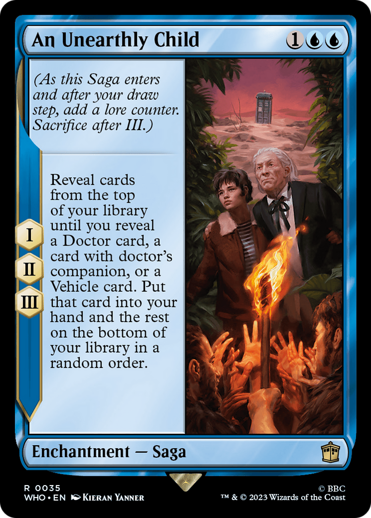 An Unearthly Child [Doctor Who] - Magic: The Gathering - Card Brawlers | Quebec | Canada |