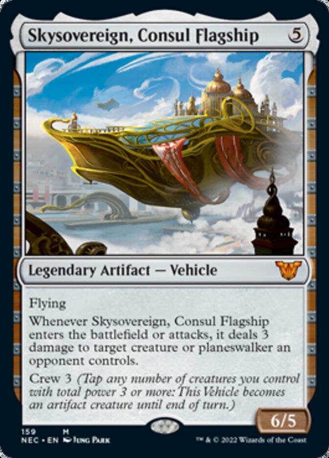 Skysovereign, Consul Flagship [Kamigawa: Neon Dynasty Commander] - Magic: The Gathering - Card Brawlers | Quebec | Canada |