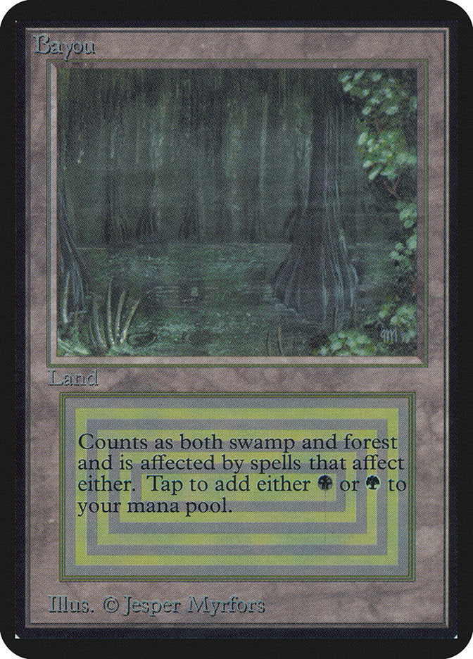 Bayou [Alpha Edition] - Magic: The Gathering - Card Brawlers | Quebec | Canada |