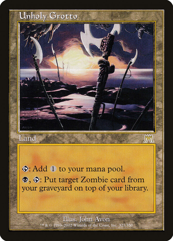 Unholy Grotto [Onslaught] - Magic: The Gathering - Card Brawlers | Quebec | Canada |