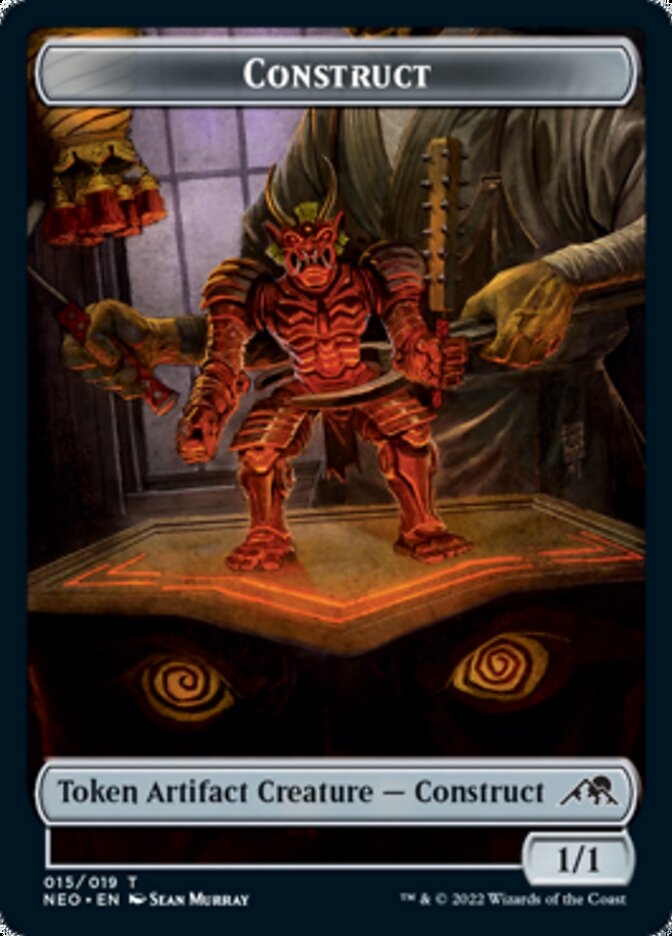 Construct (015) // Blood (017) Double-Sided Token [Challenger Decks 2022 Tokens] - Magic: The Gathering - Card Brawlers | Quebec | Canada |