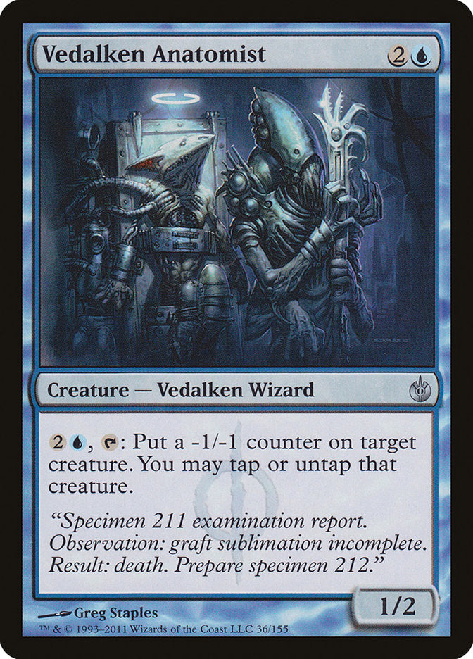 Vedalken Anatomist [Mirrodin Besieged] - Magic: The Gathering - Card Brawlers | Quebec | Canada |