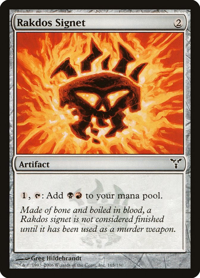 Rakdos Signet [Dissension] - Magic: The Gathering - Card Brawlers | Quebec | Canada |