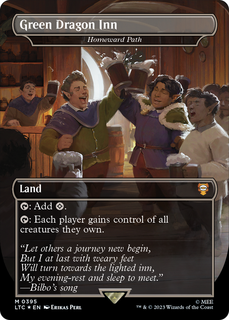 Green Dragon Inn - Homeward Path (Surge Foil Realms and Relics) [The Lord of the Rings: Tales of Middle-Earth Commander] - Magic: The Gathering - Card Brawlers | Quebec | Canada |