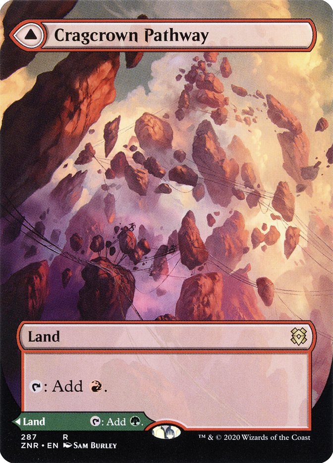Cragcrown Pathway // Timbercrown Pathway (Borderless Alternate Art) [Zendikar Rising] - Magic: The Gathering - Card Brawlers | Quebec | Canada |