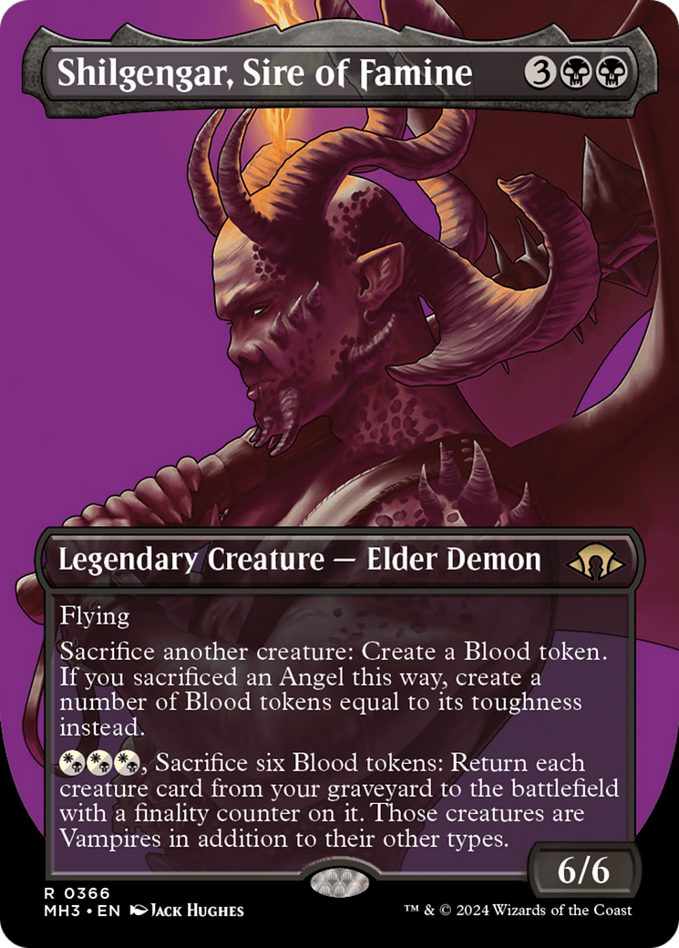 Shilgengar, Sire of Famine (Borderless) [Modern Horizons 3] - Magic: The Gathering - Card Brawlers | Quebec | Canada |