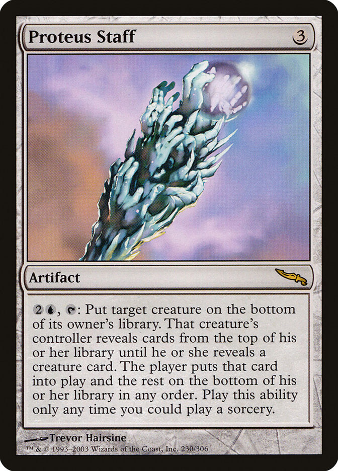 Proteus Staff [Mirrodin] - Magic: The Gathering - Card Brawlers | Quebec | Canada |