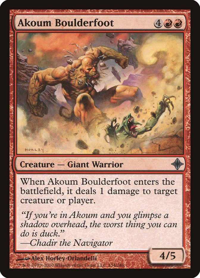 Akoum Boulderfoot [Rise of the Eldrazi] - Magic: The Gathering - Card Brawlers | Quebec | Canada |