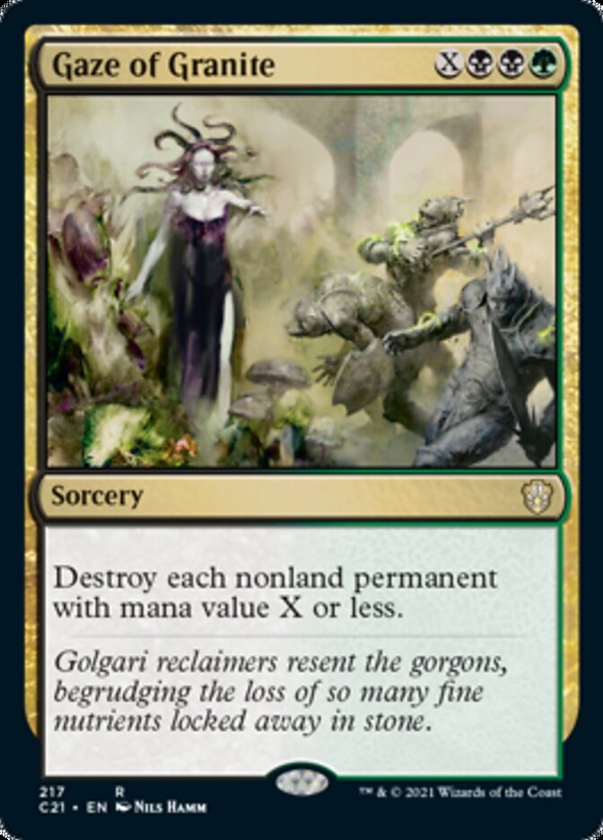 Gaze of Granite [Commander 2021] - Magic: The Gathering - Card Brawlers | Quebec | Canada |