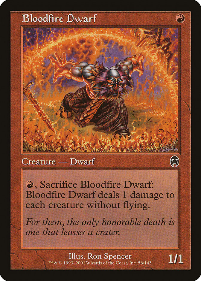 Bloodfire Dwarf [Apocalypse] - Magic: The Gathering - Card Brawlers | Quebec | Canada |