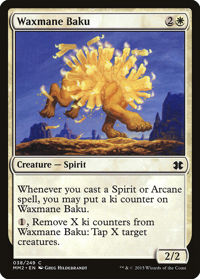 Waxmane Baku [Modern Masters 2015] - Magic: The Gathering - Card Brawlers | Quebec | Canada |