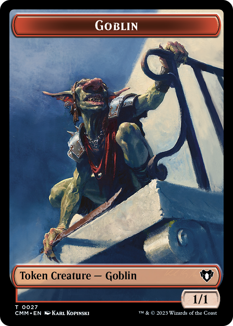 Goblin Token [Commander Masters Tokens] - Magic: The Gathering - Card Brawlers | Quebec | Canada |