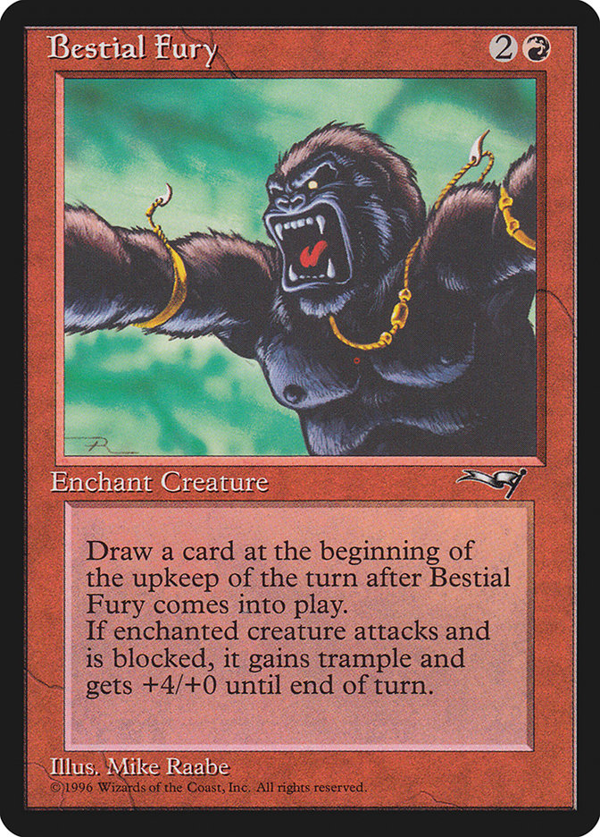 Bestial Fury (Looking Left) [Alliances] - Magic: The Gathering - Card Brawlers | Quebec | Canada |