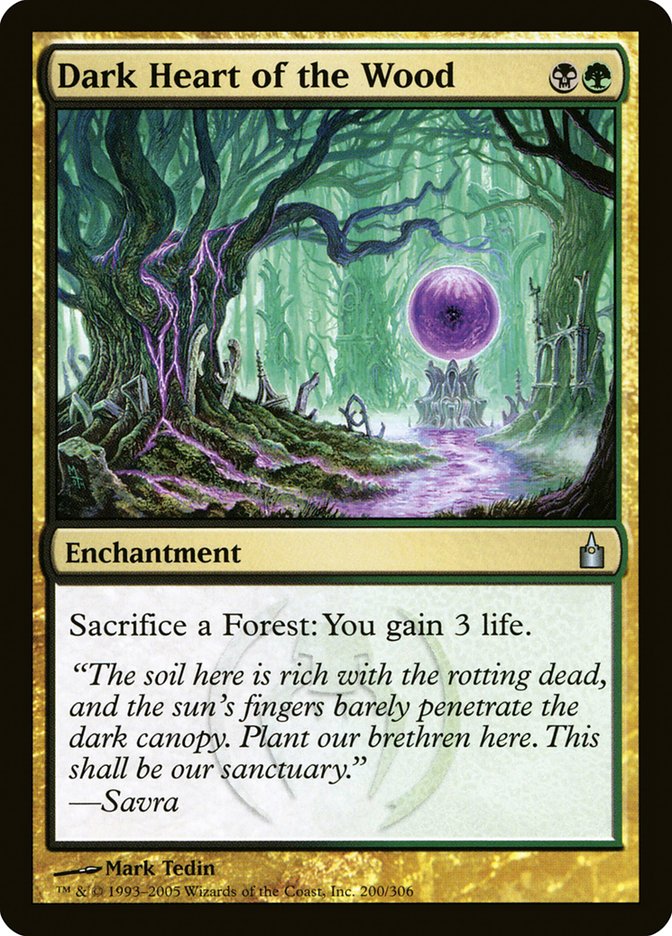 Dark Heart of the Wood [Ravnica: City of Guilds] - Magic: The Gathering - Card Brawlers | Quebec | Canada |