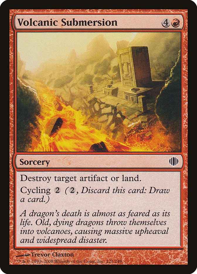 Volcanic Submersion [Shards of Alara] - Magic: The Gathering - Card Brawlers | Quebec | Canada |