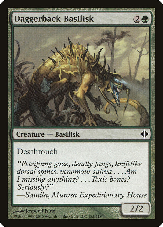 Daggerback Basilisk [Rise of the Eldrazi] - Magic: The Gathering - Card Brawlers | Quebec | Canada |