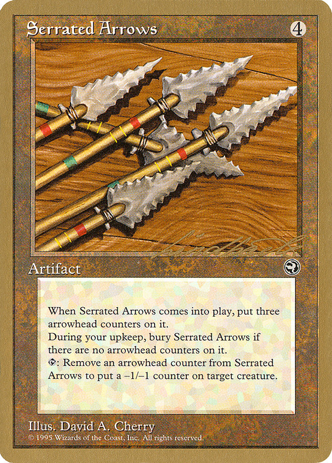 Serrated Arrows (Leon Lindback) [Pro Tour Collector Set] - Magic: The Gathering - Card Brawlers | Quebec | Canada |