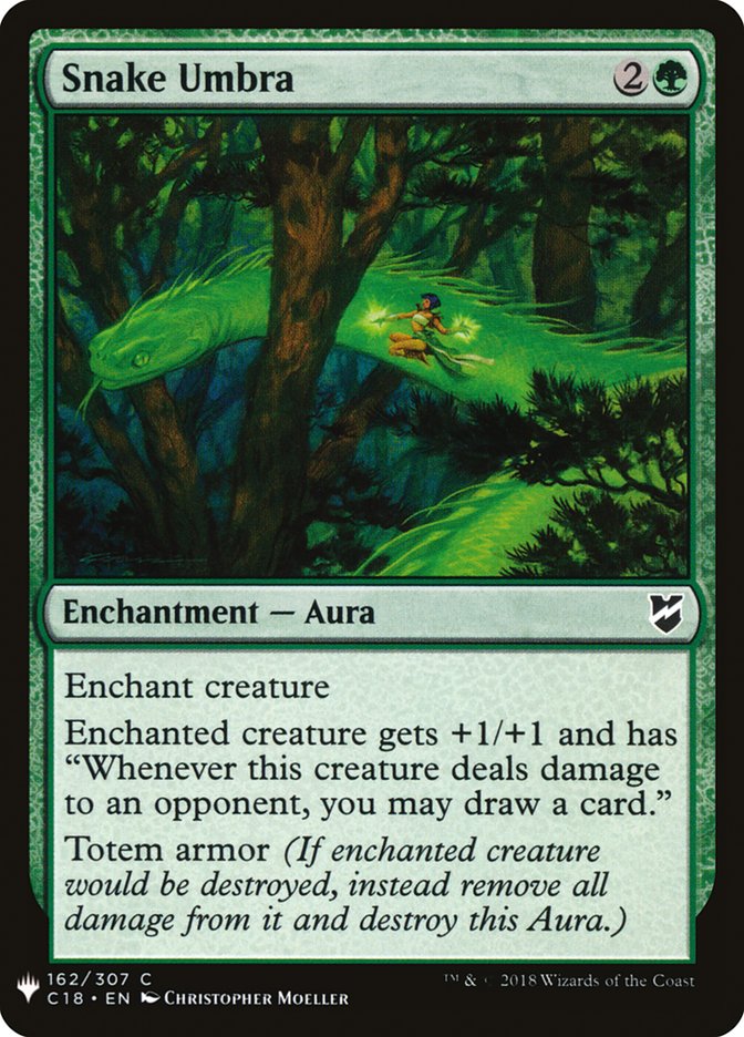 Snake Umbra [Mystery Booster] - Magic: The Gathering - Card Brawlers | Quebec | Canada |