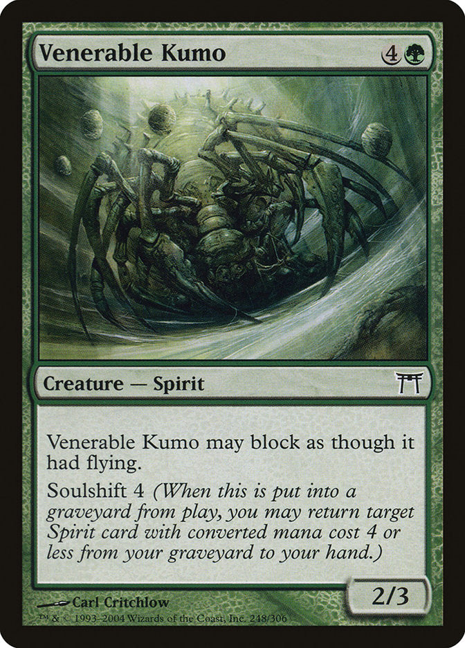 Venerable Kumo [Champions of Kamigawa] - Magic: The Gathering - Card Brawlers | Quebec | Canada |