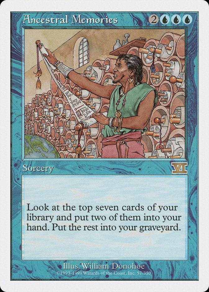Ancestral Memories [Classic Sixth Edition] - Magic: The Gathering - Card Brawlers | Quebec | Canada |