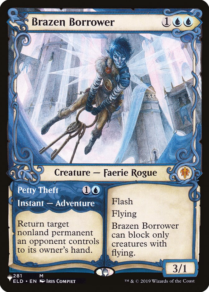 Brazen Borrower // Petty Theft [The List] - Magic: The Gathering - Card Brawlers | Quebec | Canada |