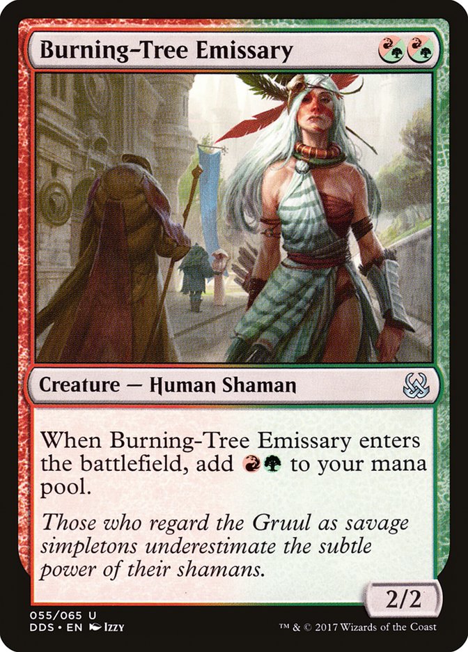 Burning-Tree Emissary [Duel Decks: Mind vs. Might] - Magic: The Gathering - Card Brawlers | Quebec | Canada |
