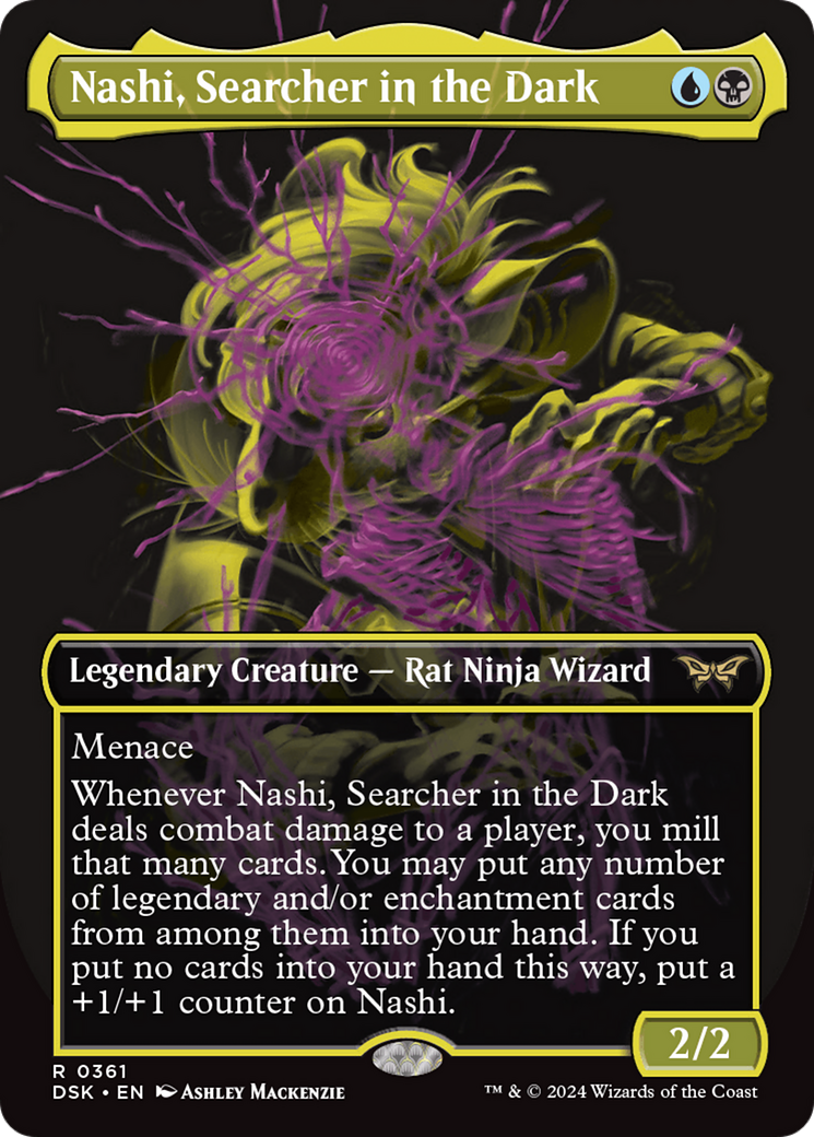 Nashi, Searcher in the Dark (Showcase) [Duskmourn: House of Horror] - Magic: The Gathering - Card Brawlers | Quebec | Canada |