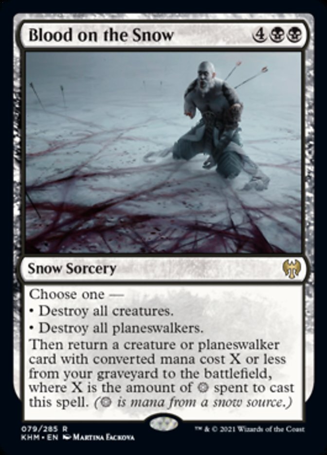Blood on the Snow [Kaldheim] - Magic: The Gathering - Card Brawlers | Quebec | Canada |