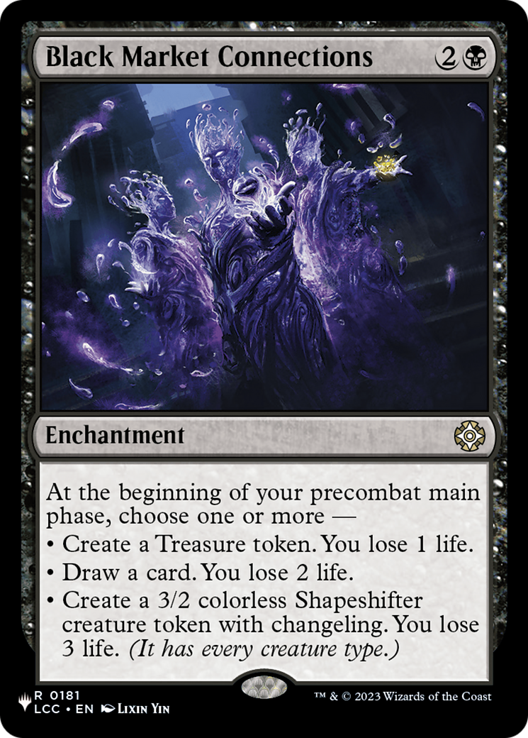 Black Market Connections [The List] - Magic: The Gathering - Card Brawlers | Quebec | Canada |