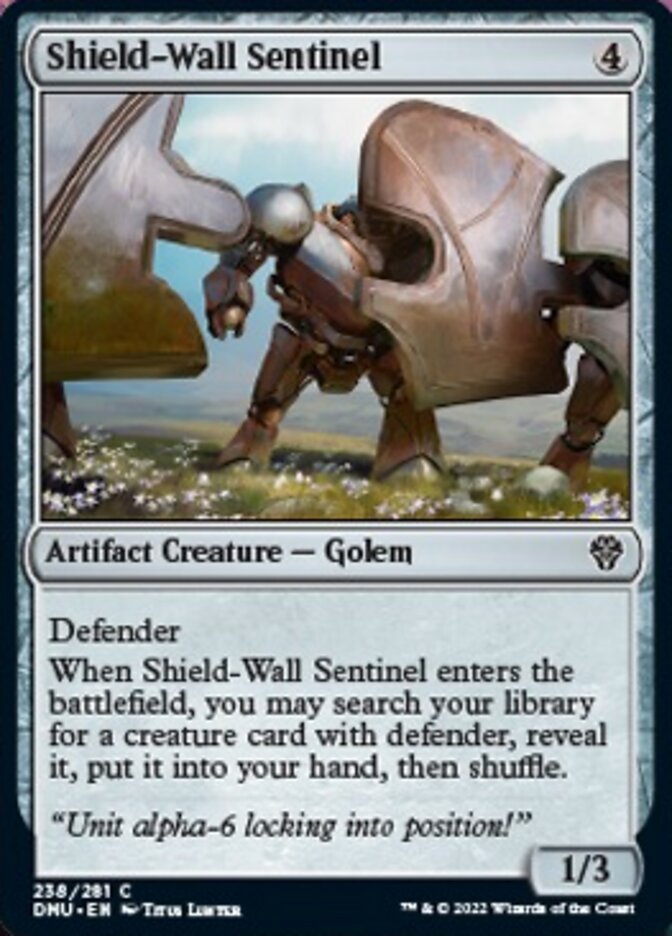 Shield-Wall Sentinel [Dominaria United] - Magic: The Gathering - Card Brawlers | Quebec | Canada |