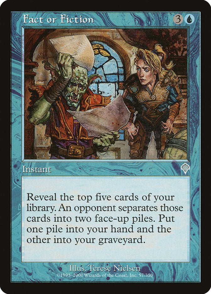 Fact or Fiction [Invasion] - Magic: The Gathering - Card Brawlers | Quebec | Canada |
