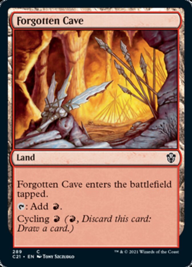 Forgotten Cave [Commander 2021] - Magic: The Gathering - Card Brawlers | Quebec | Canada |