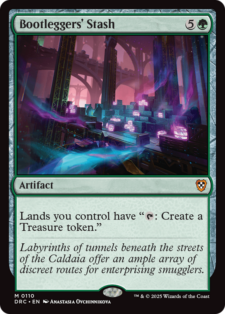 Bootleggers' Stash [Aetherdrift Commander] - Magic: The Gathering - Card Brawlers | Quebec | Canada |