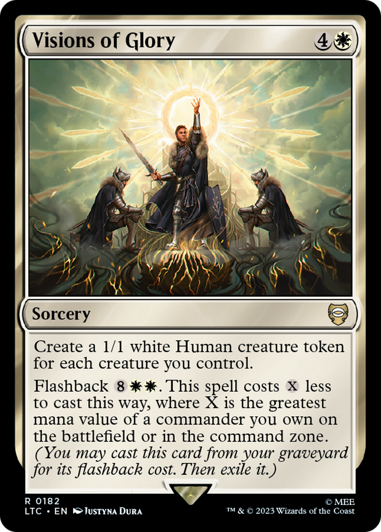 Visions of Glory [The Lord of the Rings: Tales of Middle-Earth Commander] - Magic: The Gathering - Card Brawlers | Quebec | Canada |