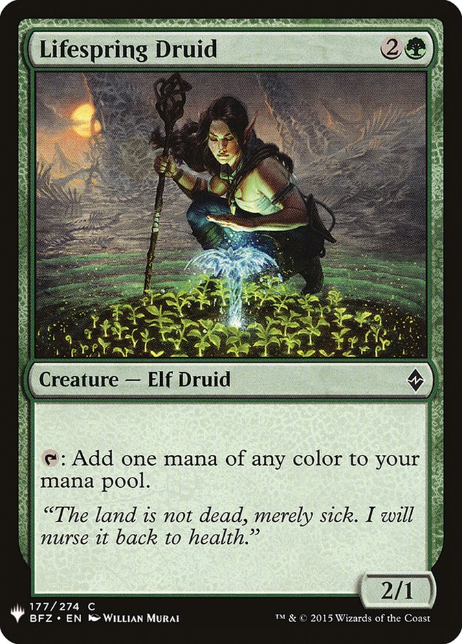 Lifespring Druid [Mystery Booster] - Magic: The Gathering - Card Brawlers | Quebec | Canada |