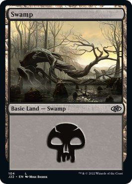Swamp (104) [Jumpstart 2022] - Magic: The Gathering - Card Brawlers | Quebec | Canada |