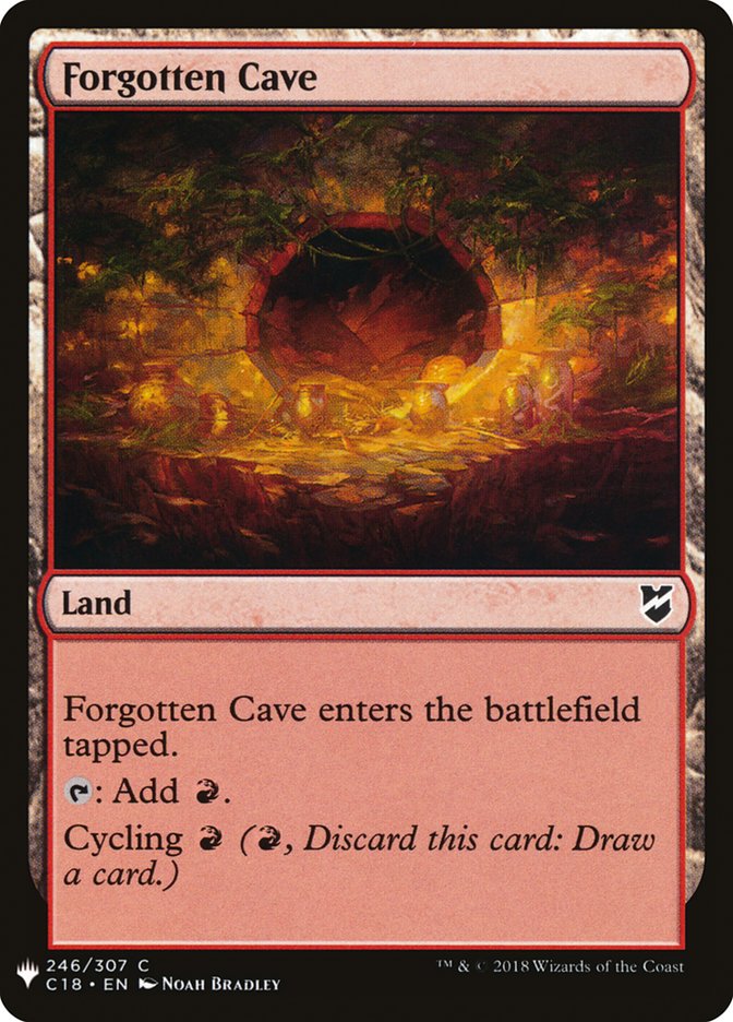 Forgotten Cave [Mystery Booster] - Magic: The Gathering - Card Brawlers | Quebec | Canada |