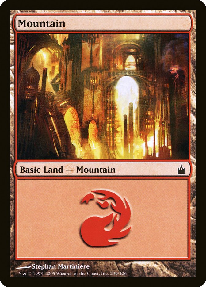Mountain (299) [Ravnica: City of Guilds] - Magic: The Gathering - Card Brawlers | Quebec | Canada |