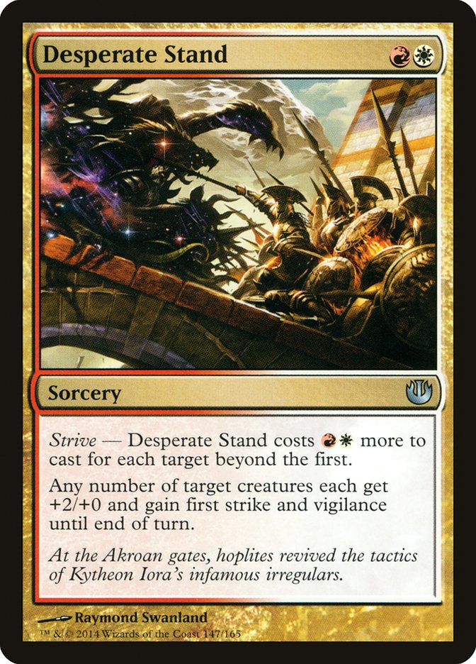 Desperate Stand [Journey into Nyx] - Magic: The Gathering - Card Brawlers | Quebec | Canada |