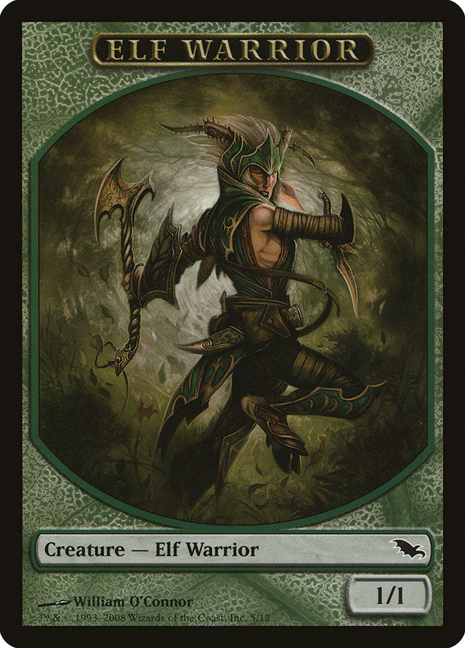 Elf Warrior Token (5/12) [Shadowmoor Tokens] - Magic: The Gathering - Card Brawlers | Quebec | Canada |