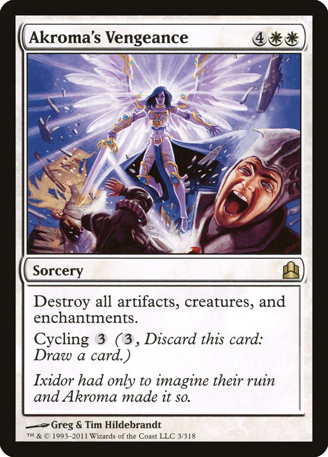 Akroma's Vengeance [Commander 2011] - Magic: The Gathering - Card Brawlers | Quebec | Canada |