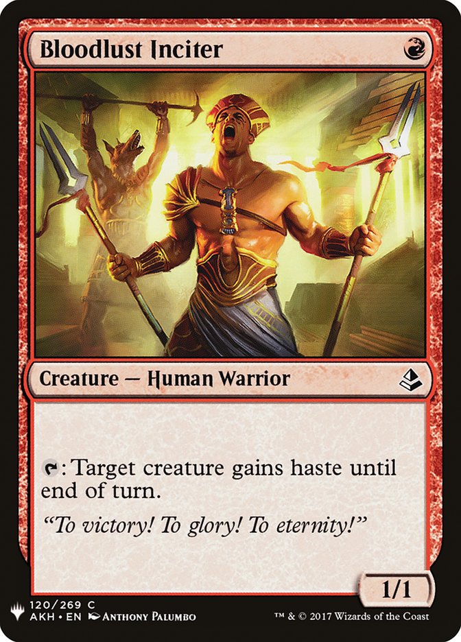Bloodlust Inciter [Mystery Booster] - Magic: The Gathering - Card Brawlers | Quebec | Canada |