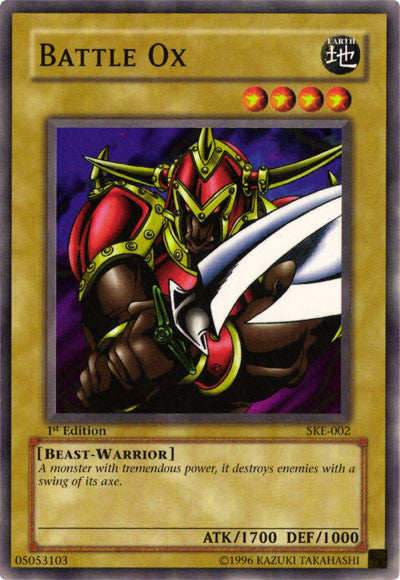 Battle Ox [SKE-002] Common - Yu-Gi-Oh! - Card Brawlers | Quebec | Canada |